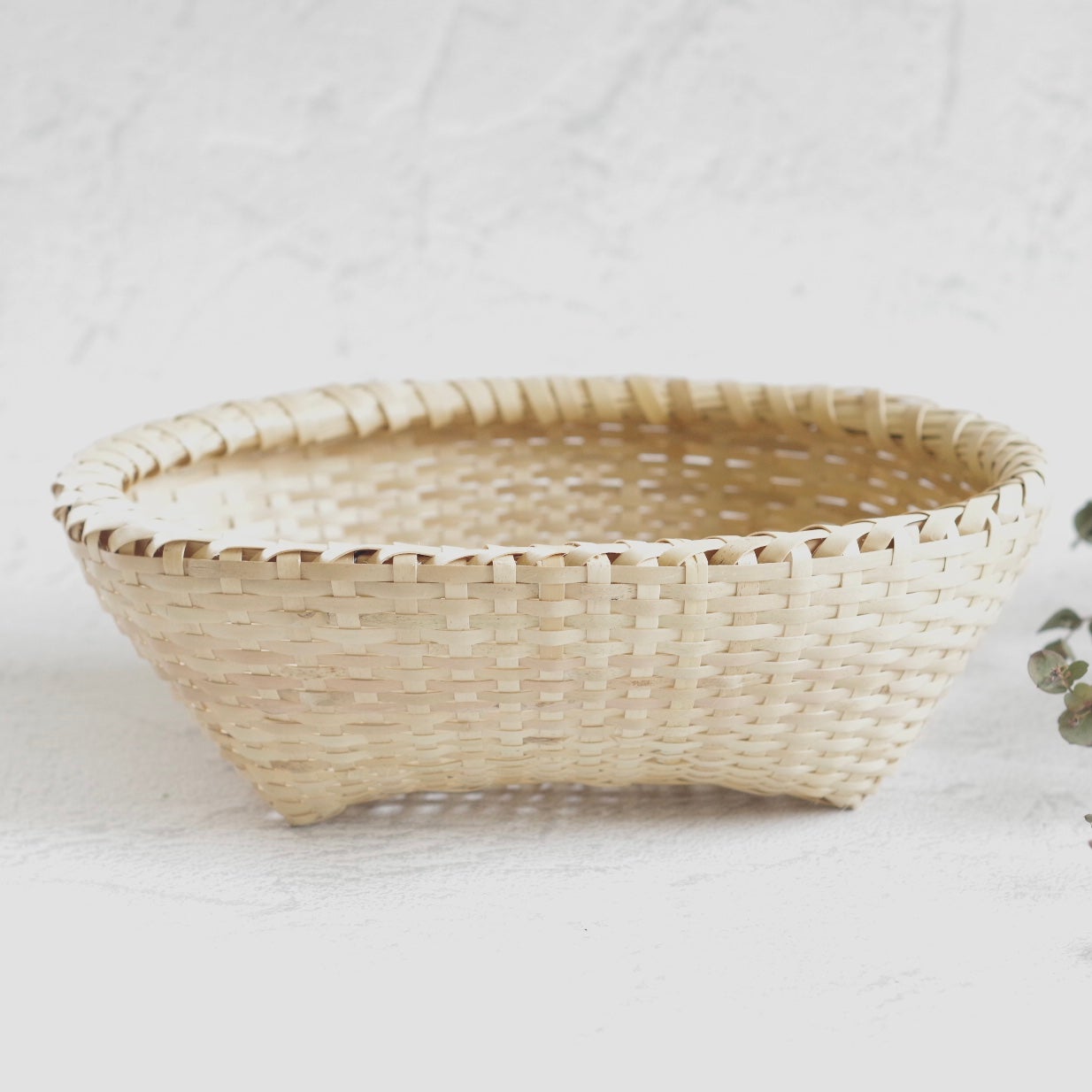 五香粉竹細工研究所】バーキ・楕円 | やちむんと暮らしの道具mano