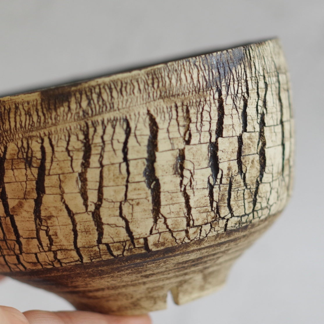 やちむん【dango】植木鉢・L深め白 | やちむんと暮らしの道具mano