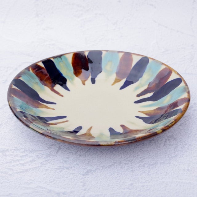 やちむん エドメ陶房 オーバル皿② エドメ陶房(製造所) | オーバル皿三