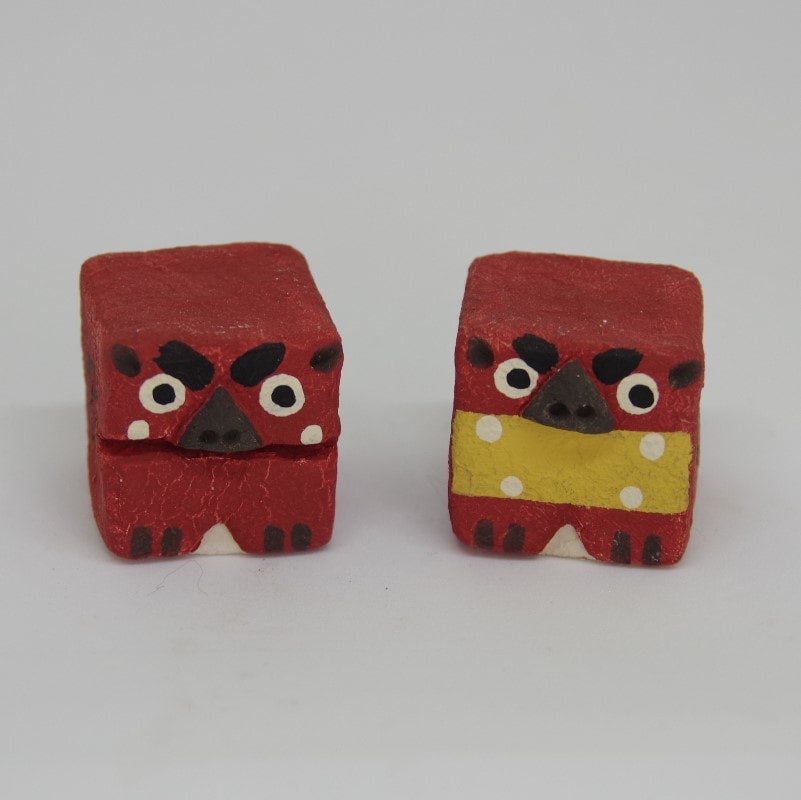 島次郎工房】豆きゅーぶシーサー | やちむんと暮らしの道具mano